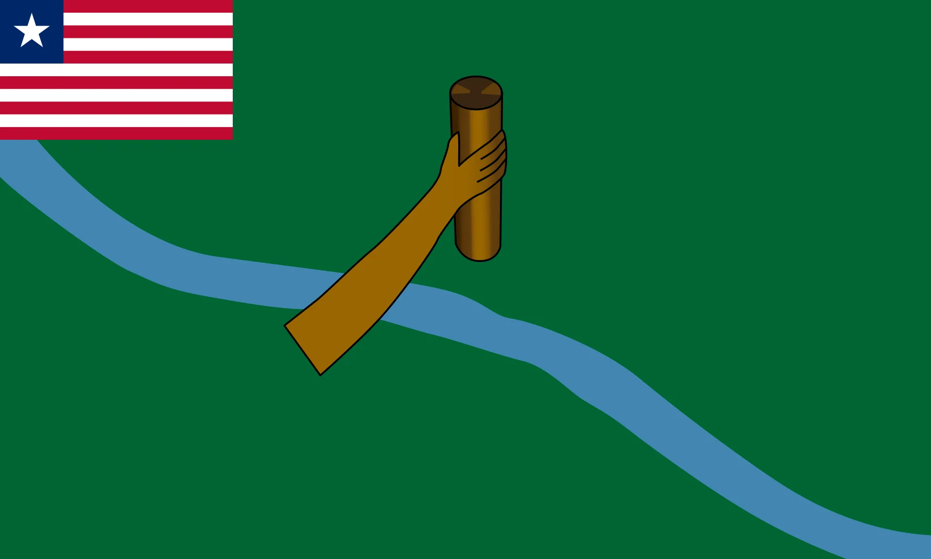Lofa County flag